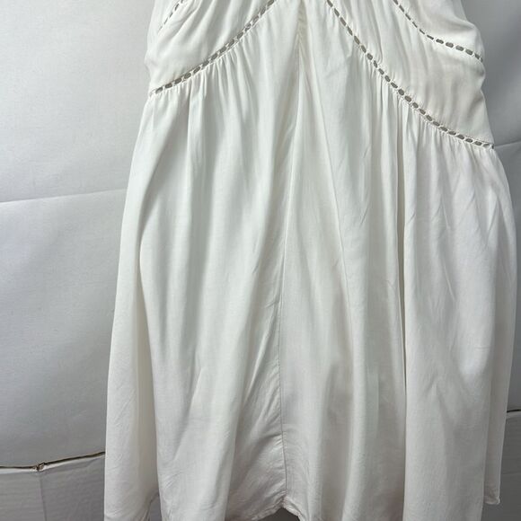 Lulus Easy Honey Ivory Slip Dress EUC size Medium - Picture 13 of 16